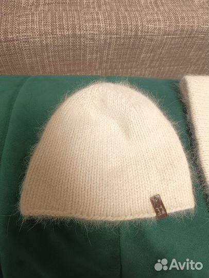 Шапка и снуд- ангора