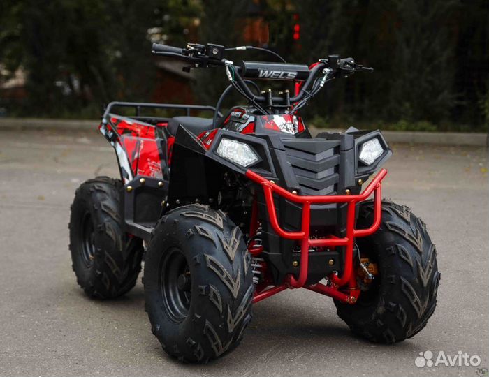 Детский квадроцикл Wels Thunder Evo 125 X St red