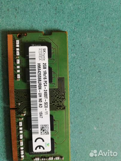 Оперативная память для ноутбука