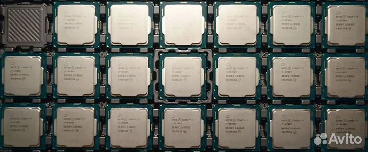 Процессор Intel i7-8700T новый