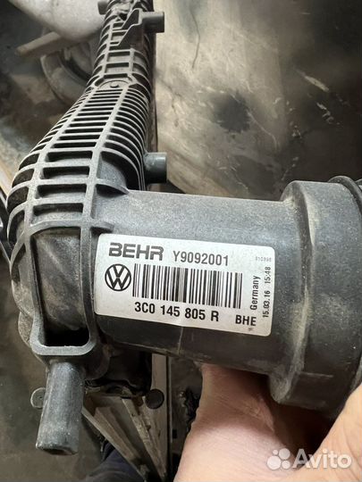 Радиатор интеркулера VAG 1.8-2.0 TSI