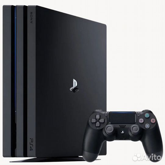 Sony PS4 Pro 2TB с 2мя оригинальными джойстиками