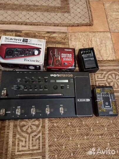 Процессор pop HD 300,гитара и.т.д