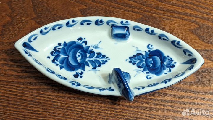 Набор для специй Гжель, с клеймом автора и штампом