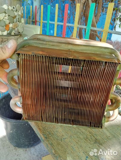 Теплообменник на газовую колонку