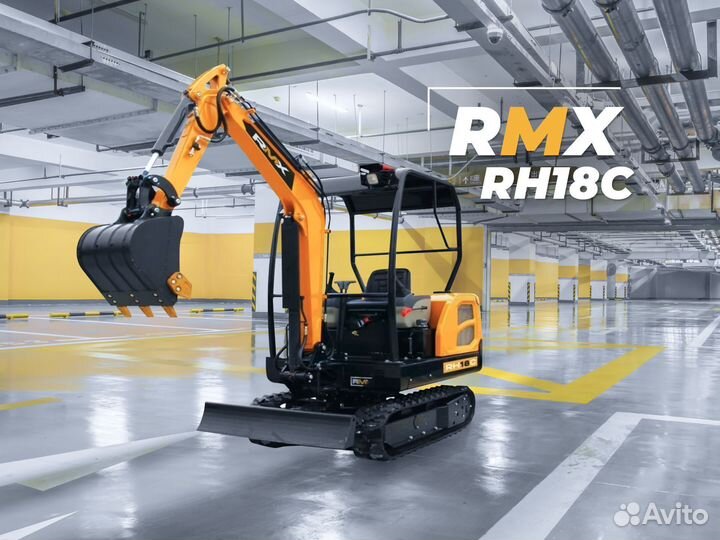 Мини-экскаватор Runmax RH18C, 2024