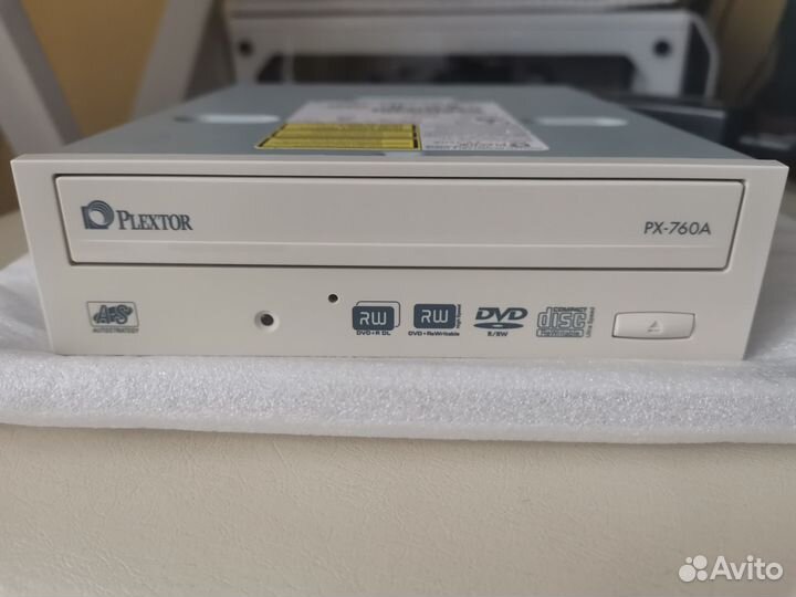 Внешний привод Plextor PX-760A CD / DVD