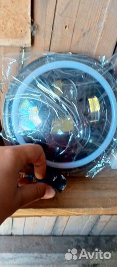 Новая Фара LED 7 дюймов. Мото, ваз, УАЗ, нива