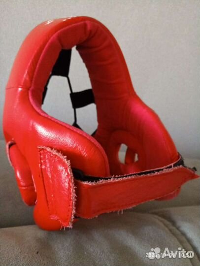 Шлем защитный кожа