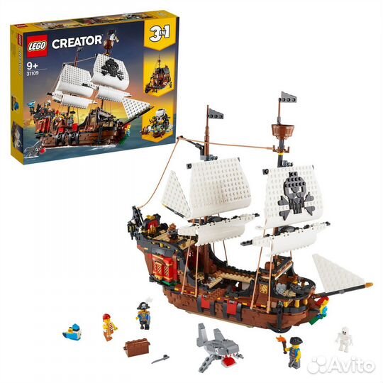 Lego 31109 Creator Пиратский корабль