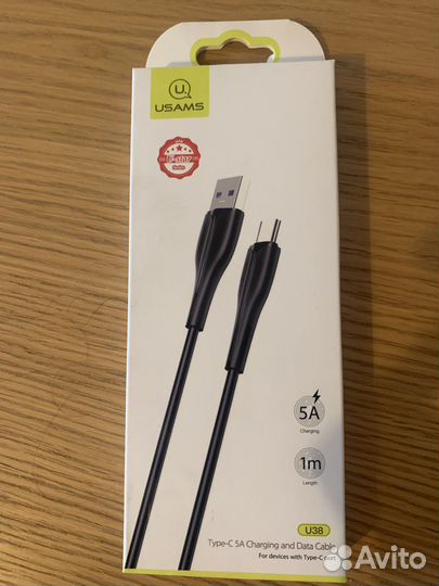Кабель USB Type C 1м Usams