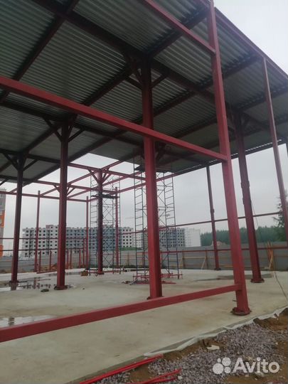 Ангар, изготовление металлоконструкций