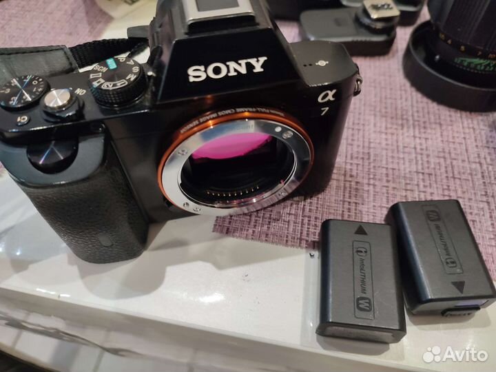 Фотоаппарат Sony A7 ilce-7 объективы вспышки зонты