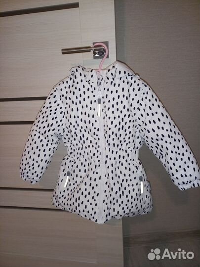 Зимняя куртка для девочки 98-104 см