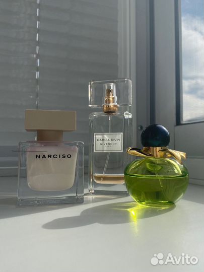 Narciso Rodriguez, givenchy, nina ricci парфюм