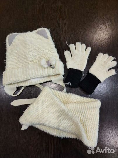 Шапка, снуд, перчатки