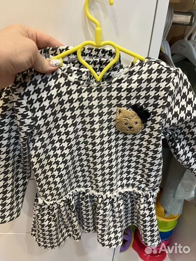 Платье для девочки с леггинсами