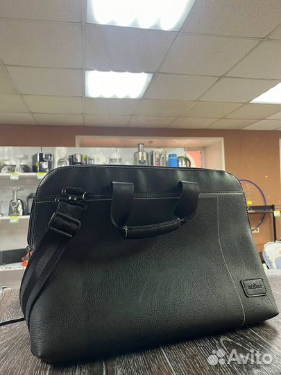 Сумка для ноутбука кожаная Aceline