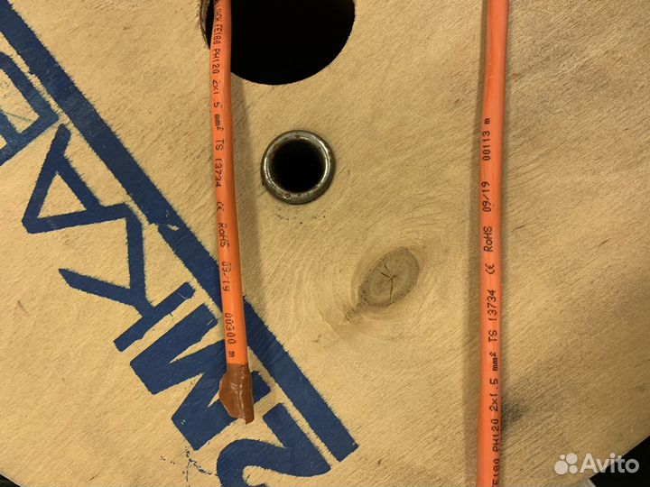 Кабель для соуэ FireKab Lihch FE180 PH120 2x1.5