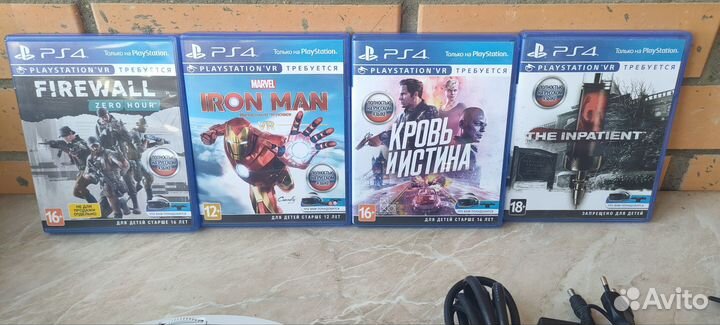 Playstation 4 VR (PS VR ) CUH-ZVR2 + Ps camera игр