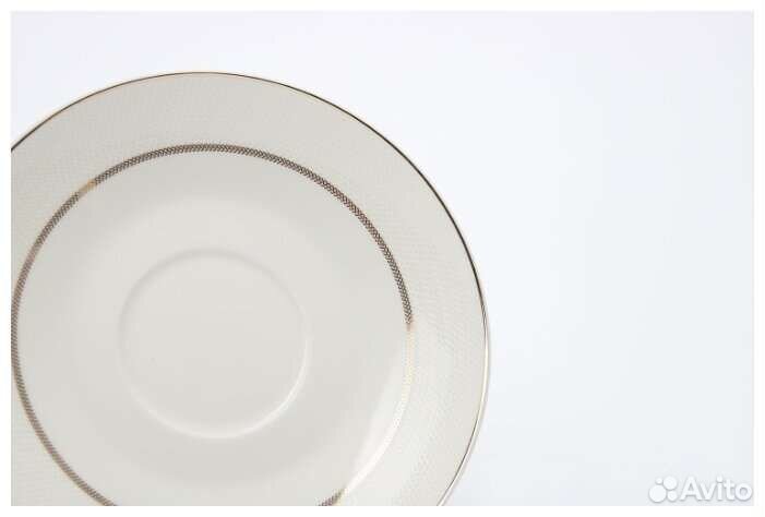 2 Набора столовой посуды: чашка с блюдцем