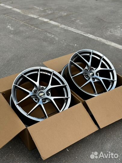 Диски r16 5x108 BBS CI-R темный хром hyper black