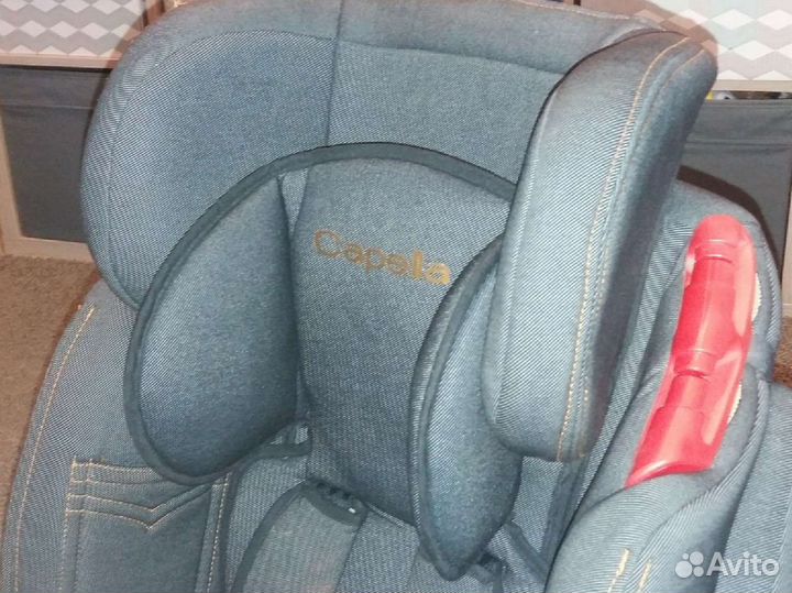 Детское автокресло 9 до 36 кг capella isofix