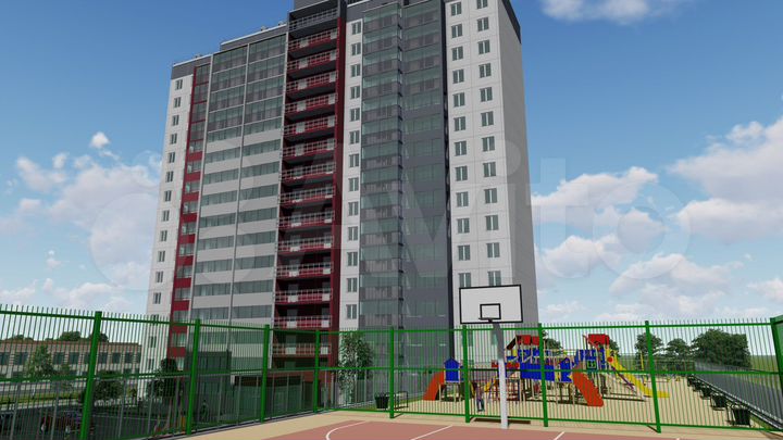 1-к. квартира, 35,6 м², 10/16 эт.