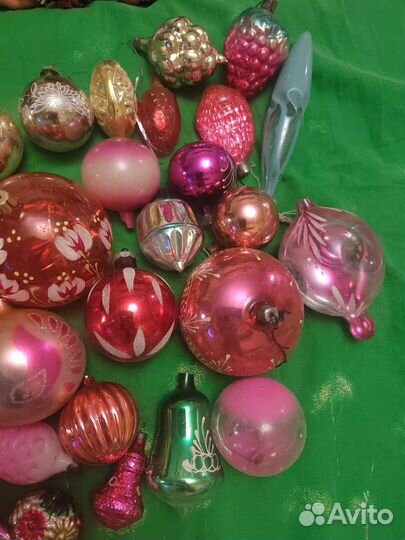 Ёлочные игрушки СССР