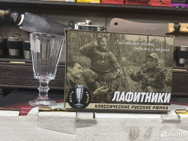 Подарочный набор рюмок-лафитников 55 мл, 6 шт