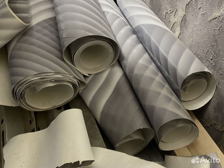 Обои тисненые виниловые на флизелиновой основе