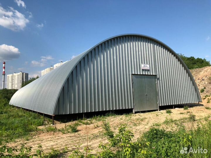 Монтаж Арочных Ангаров