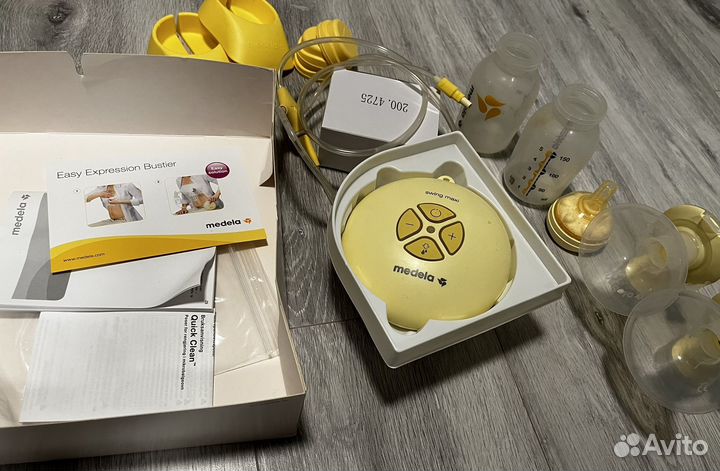 Молокоотсос medela swing электрический двойной