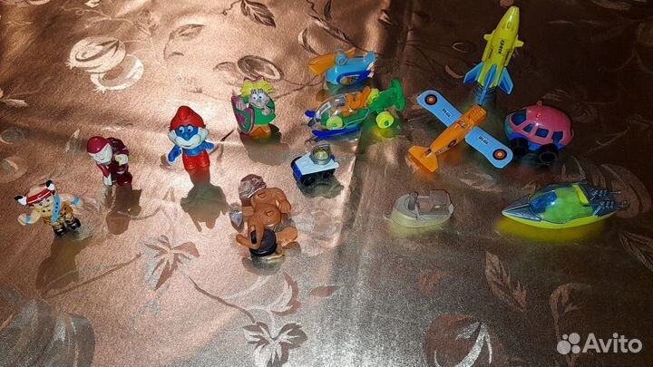 Игрушки из киндера 90х