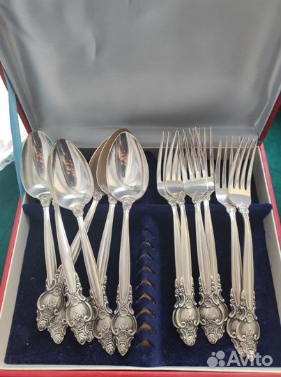 Столовые приборы мельхиор 