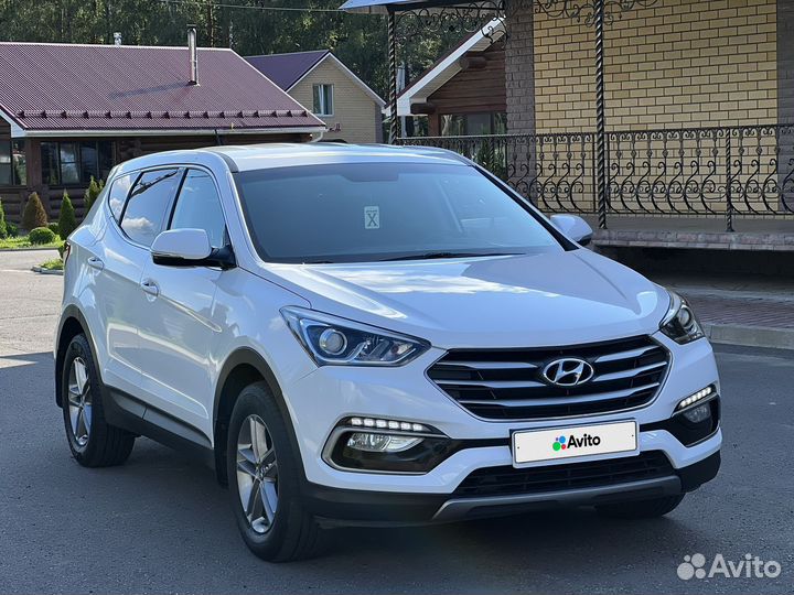Hyundai Santa Fe 2.4 AT, 2017, 180 600 км