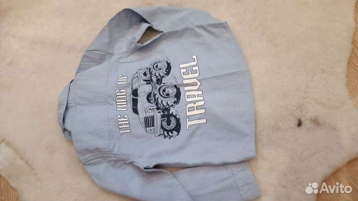 Рубашка на мальчика 110