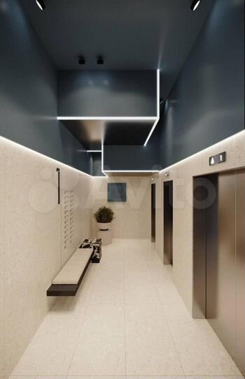 3-к. квартира, 77 м², 2/23 эт.