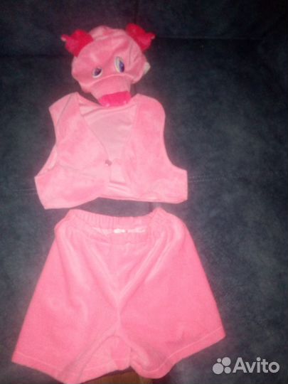 Костюм поросенка 92 - 116, 3-5 лет