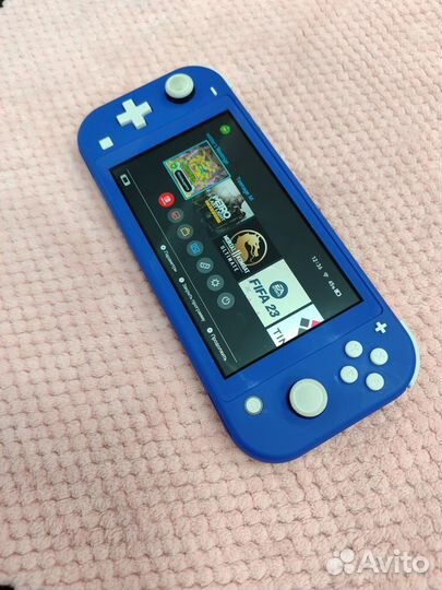 Nintendo switch lite прошитая с играми