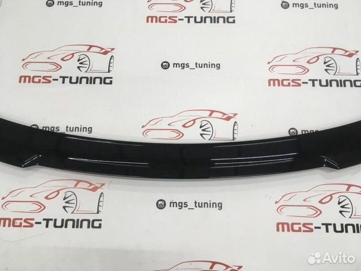 Спойлер черный M4 Style BMW 3 e90 (Тайвань)