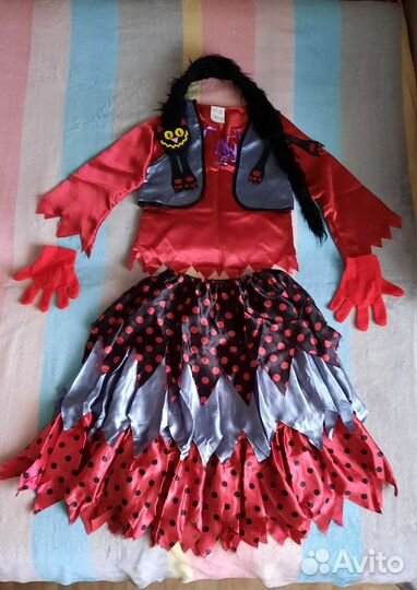 Новогодний костюм,баба яга