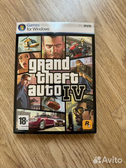 GTA 4 DVD BOX