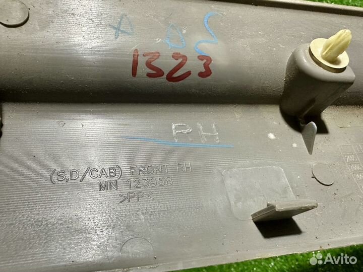 Накладка порога салона Mitsubishi L200