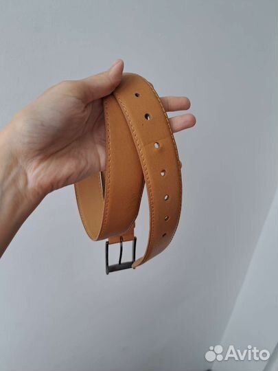 Мужской кожаный ремень