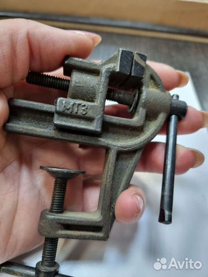 Тиски ювелирныессср с клеймом мтз