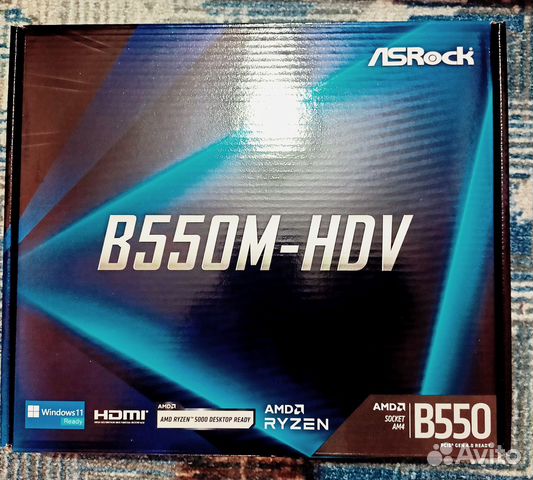 Материнская плата asrock b550m hdv купить в Твери | Электроника | Авито
