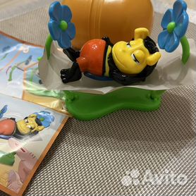 Заводная пчелка- игрушка с большого Киндер сюрприза
