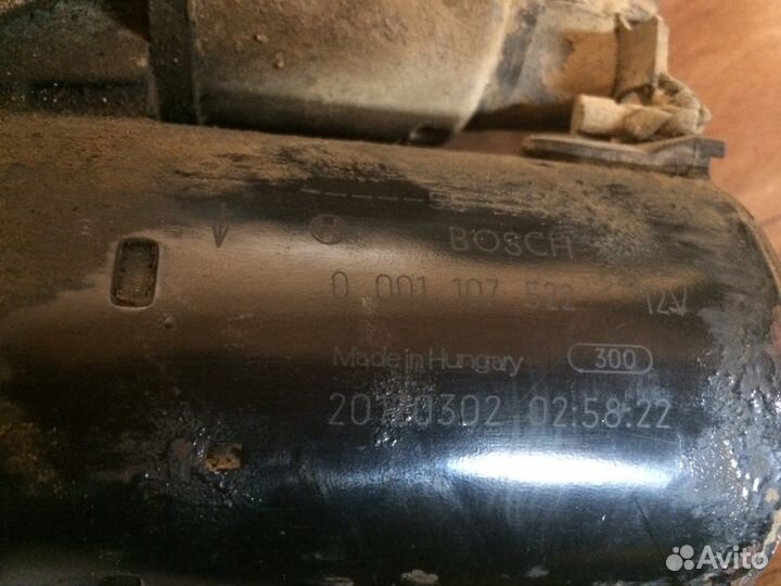 Стартер Opel Astra J 1.4 Turbo 2013