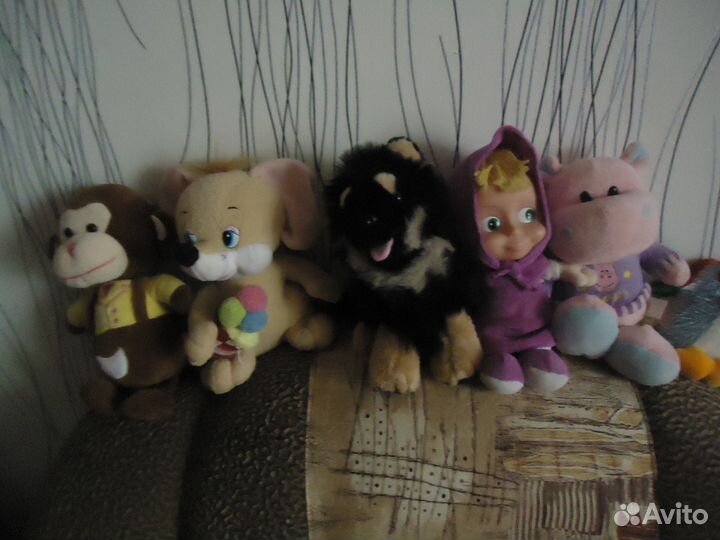 Мягкие игрушки в ассортименте